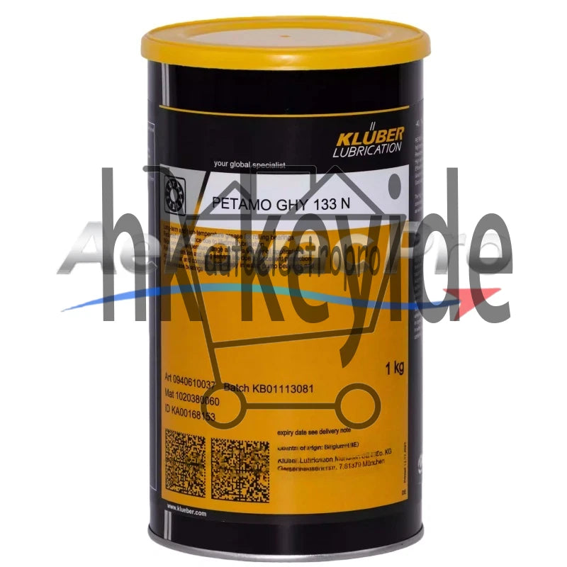 KLUBER Lubrication PETAMO GHY 133 N Grease 1Kg ( 2.2 LB) GHY133N SAFE RELIABLE ~
