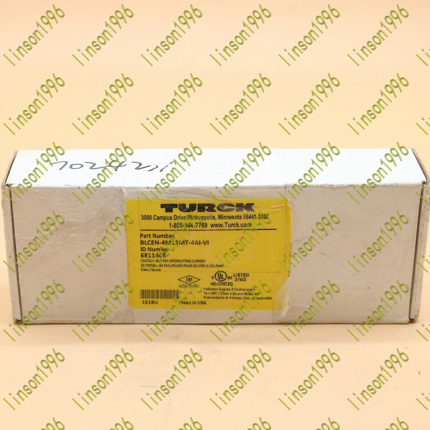 Turck BLCEN-4M12MT-4AI-VI Sensor Module - TURCK
