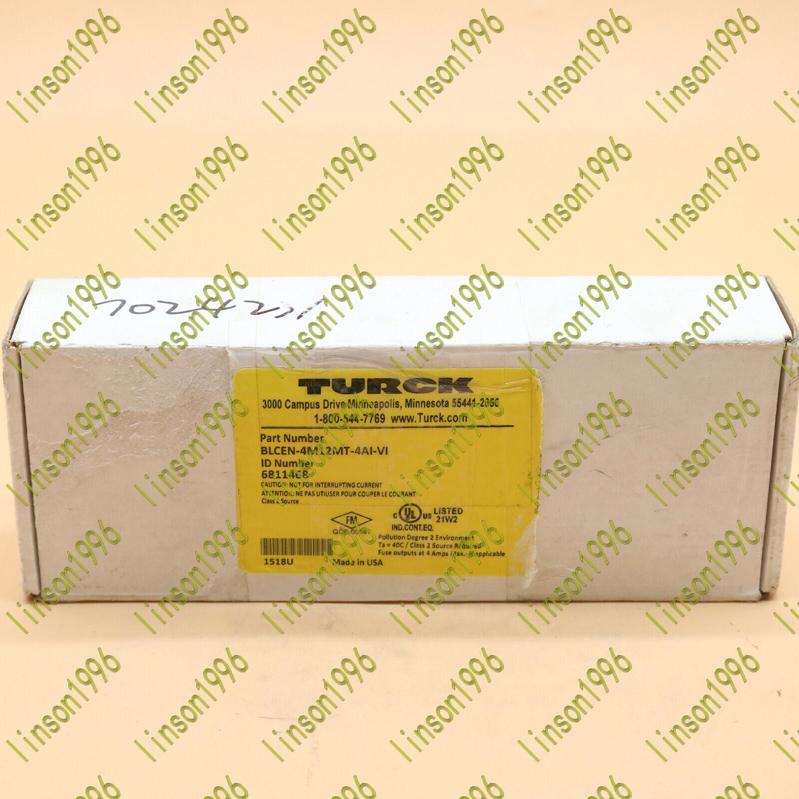 Turck BLCEN-4M12MT-4AI-VI Sensor Module - TURCK