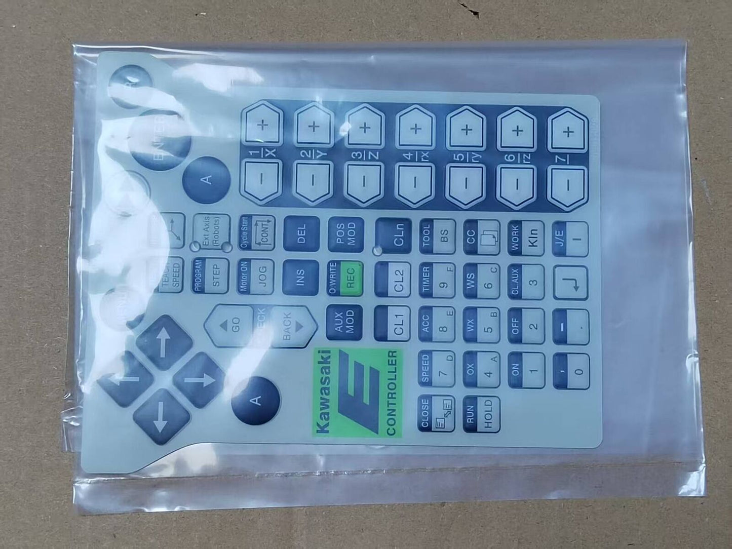 1PC 50817-1457 Keypad Membrane For KAWASAKI Teach Pendant Keysheet