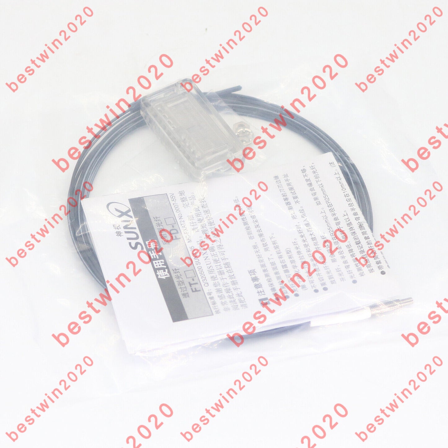 Fiber Optic Cable Sensor, Panasonic SUNX FD-WG4 - PANASONIC