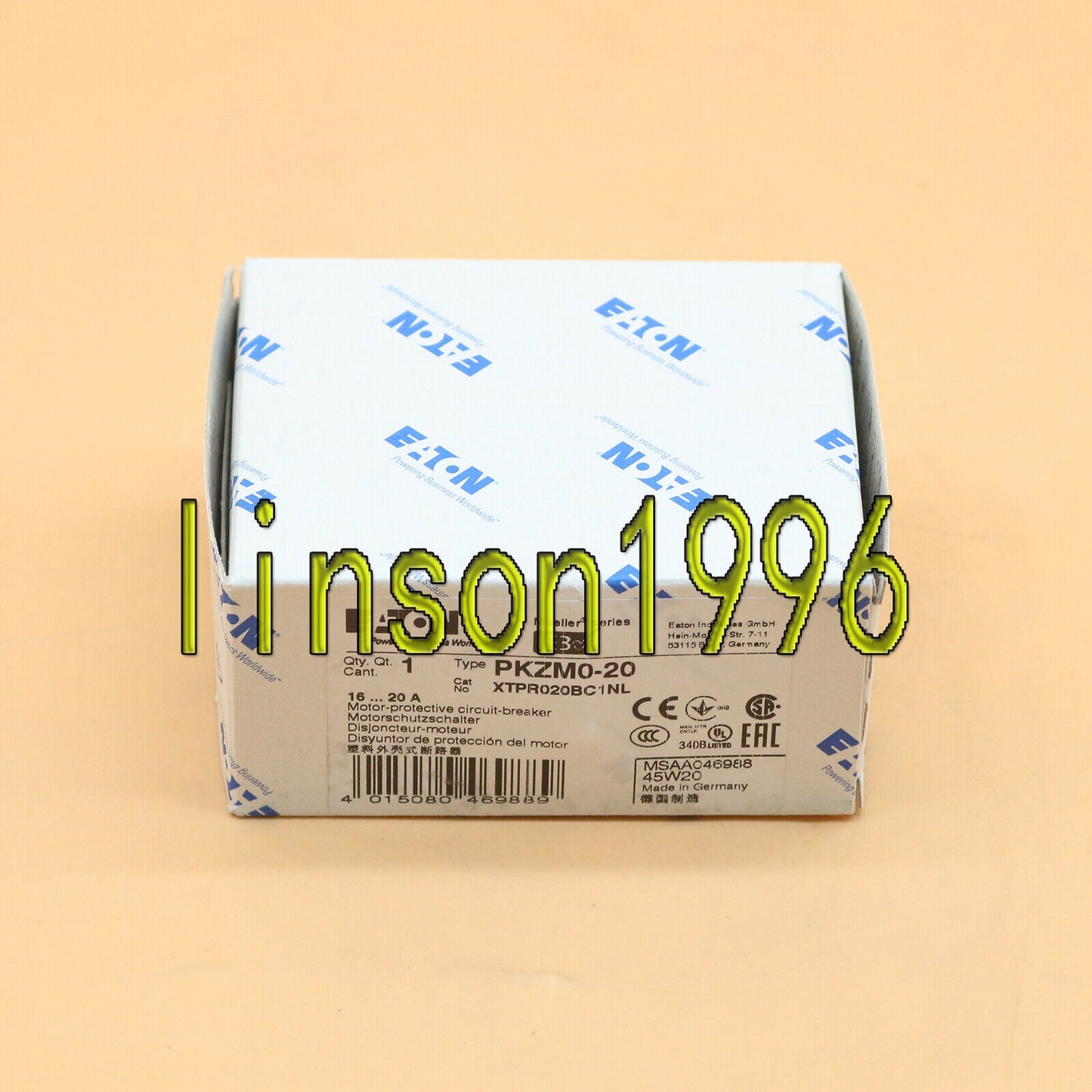 New Eaton Moeller PKZM0-20_ship - EATON MUELLER
