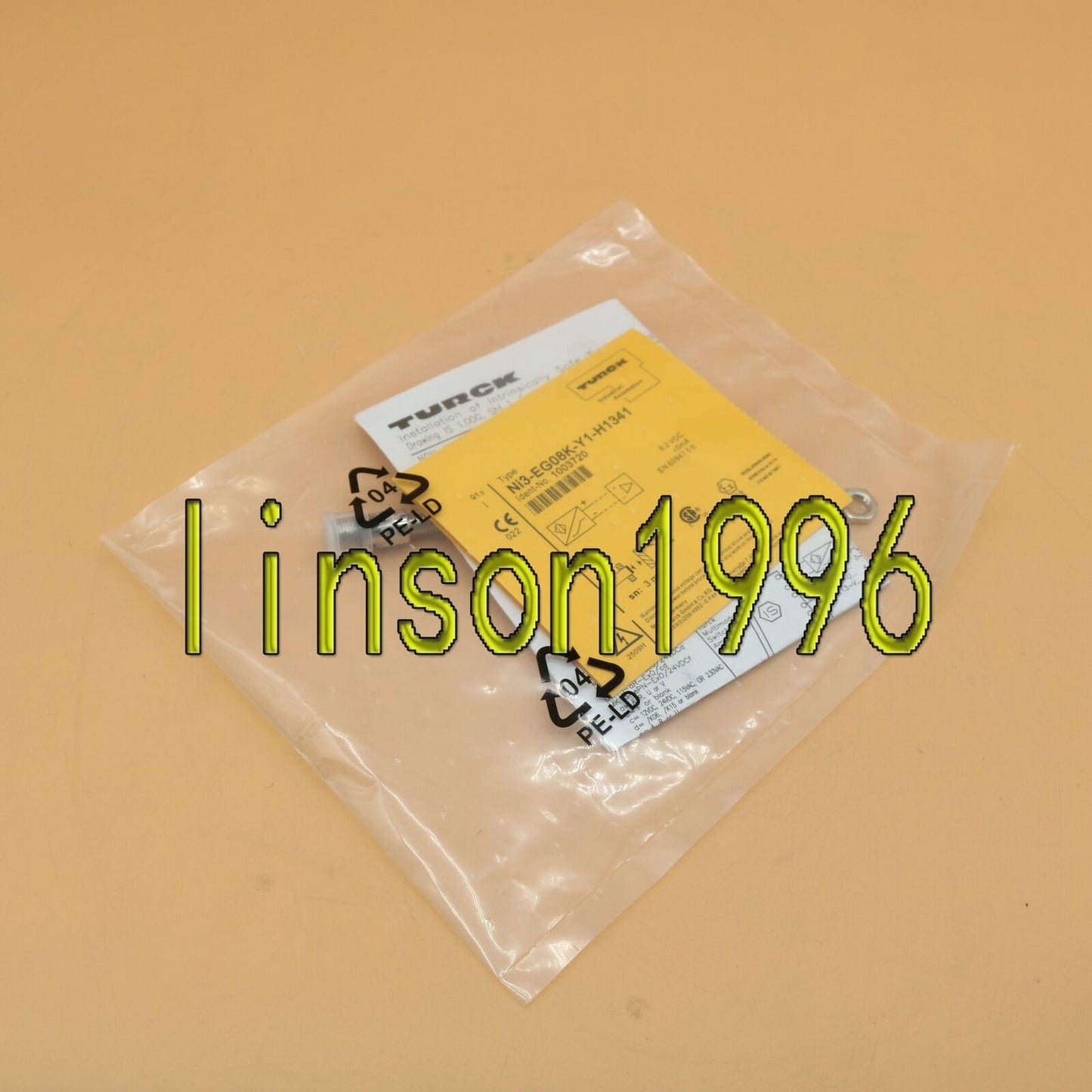 Turck Proximity Switch NI3-EG08K-Y1-H1341 - TURCK