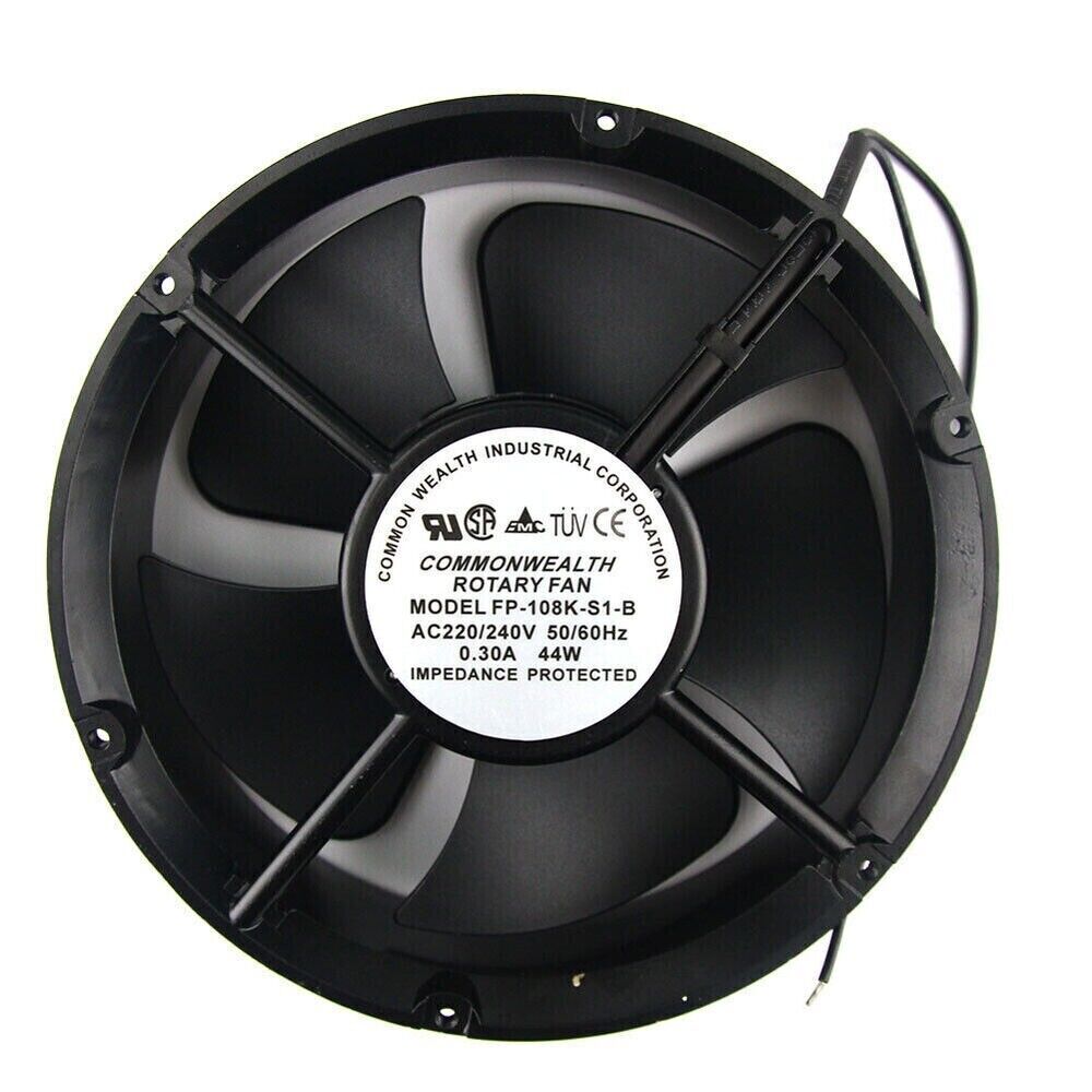 1PC Cooler FP-108K S1-B Cooling Fan 220*60mm AC220/240V 0.30A 44W