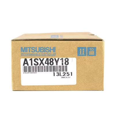 Complete Control Solution MITSUBISHI PLC A1SX48Y18 | High-Performance Automation System | RS-485 & Modbus RTU Compatible | 500W Output | 50-60Hz Frequency Range | 18 Outputs & 18 Inputs | Easy Integration & Monitoring | MITSUBISHI Quality & Reliability -
