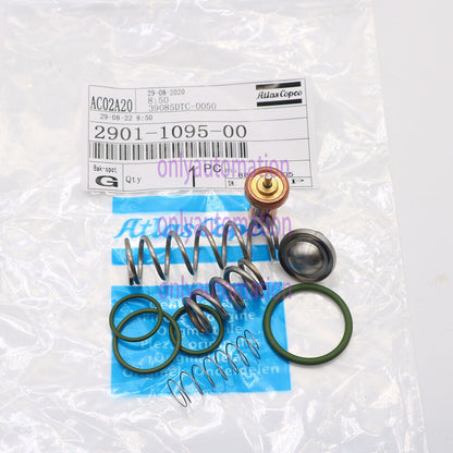 new 2901-1095-00 Thermostat Valve Kit For Atlas Copco Air Compressor GX7 2901109500~ - ATLAS COPCO