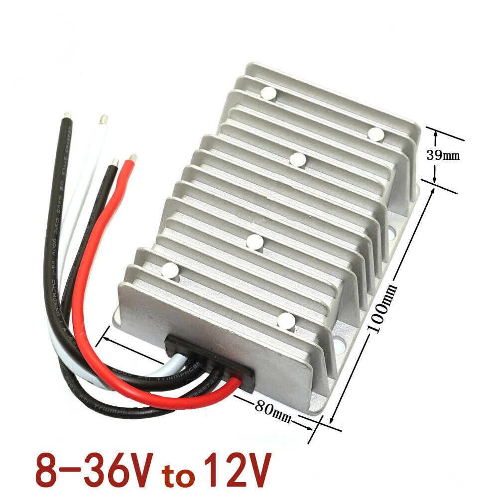 new 8V-40V to 12V 15A 180W Car regulated power supply module 12V to 12V Waterproof - VENDOR NAME