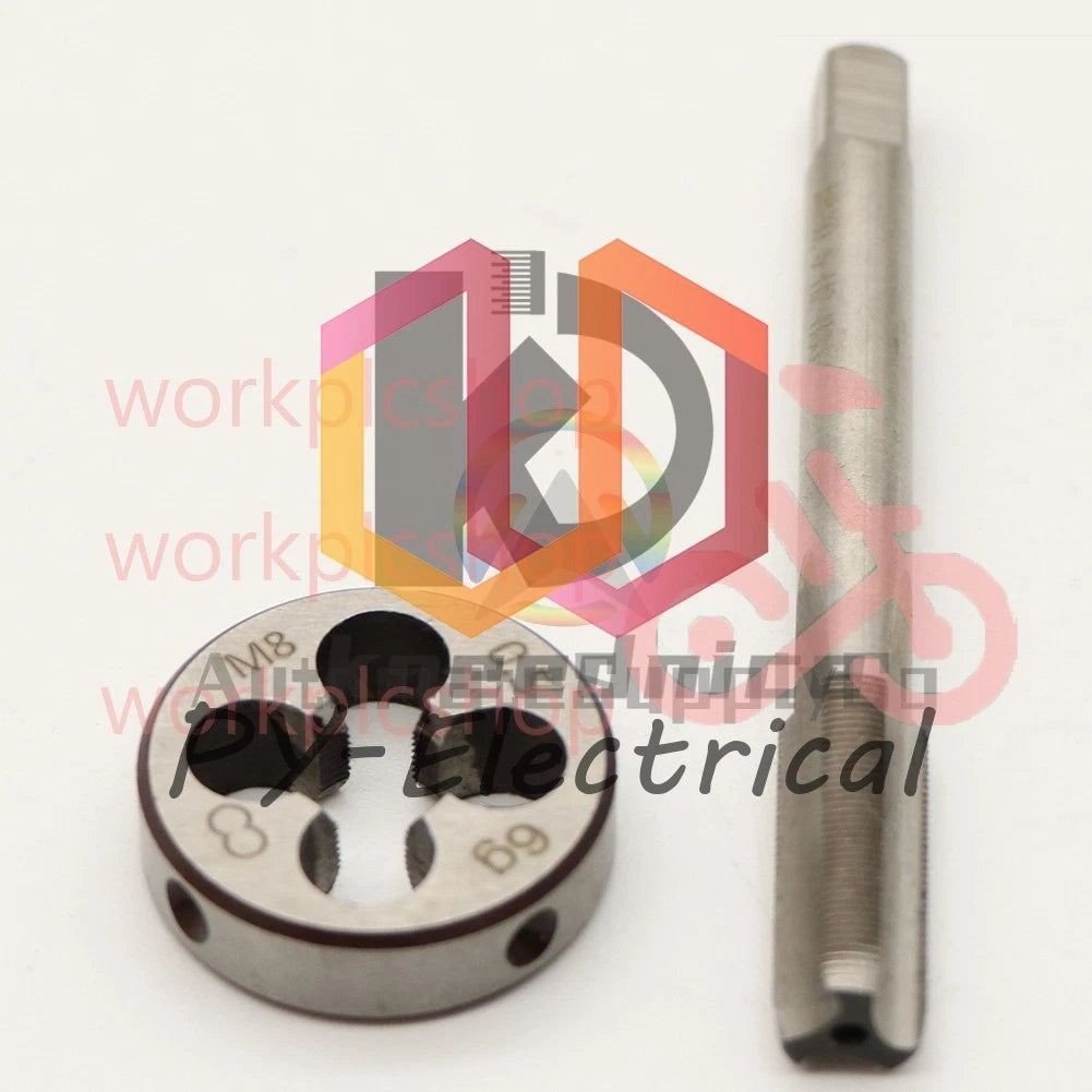 M8 X 0.5 Tap and Die Set Left Hand, M8X0.5 Machine Thread Tap and Round Die