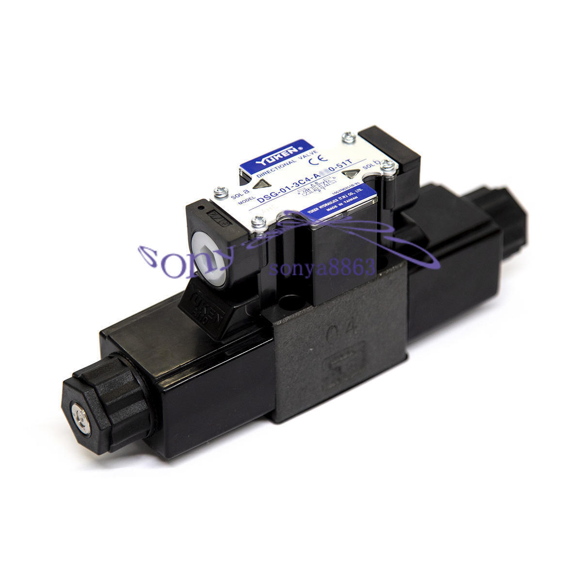 new ONE  YUKEN DSG-01-3C4-A220-51T Solenoid Valve YUKEN