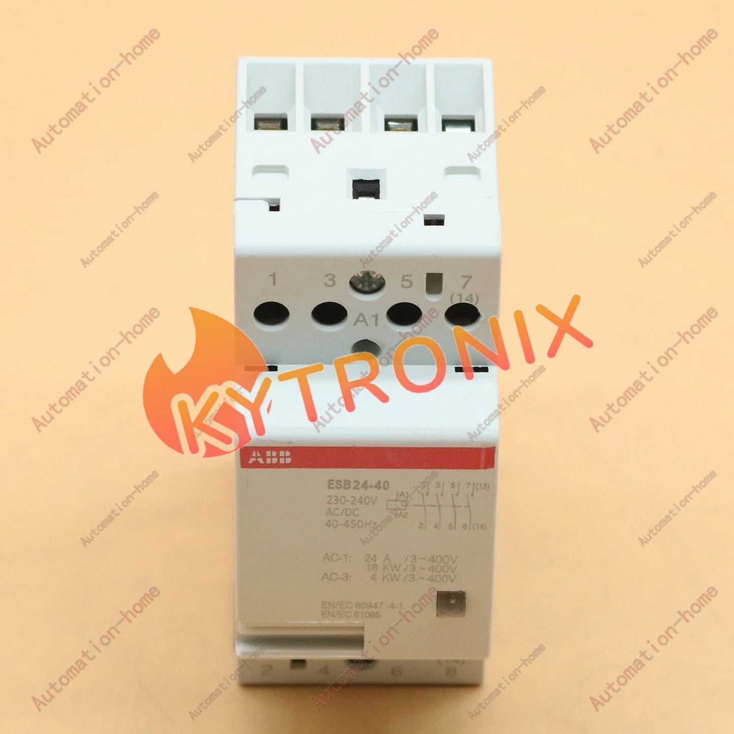 one ABB ESB24-40 230-240V 24A Building Type Contactor Quality assurance