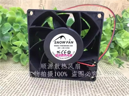 SNOWFAN YY8038M48B-JC08 8038 DC48V 0.16A 8CM 2-wire Inverter Cooling Fan