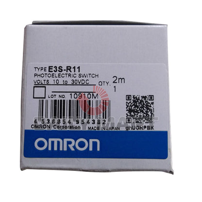 new OMRON Automation & Safety E3S-R11 10-30VDC Retro-Reflective Photoelectric Sensor
