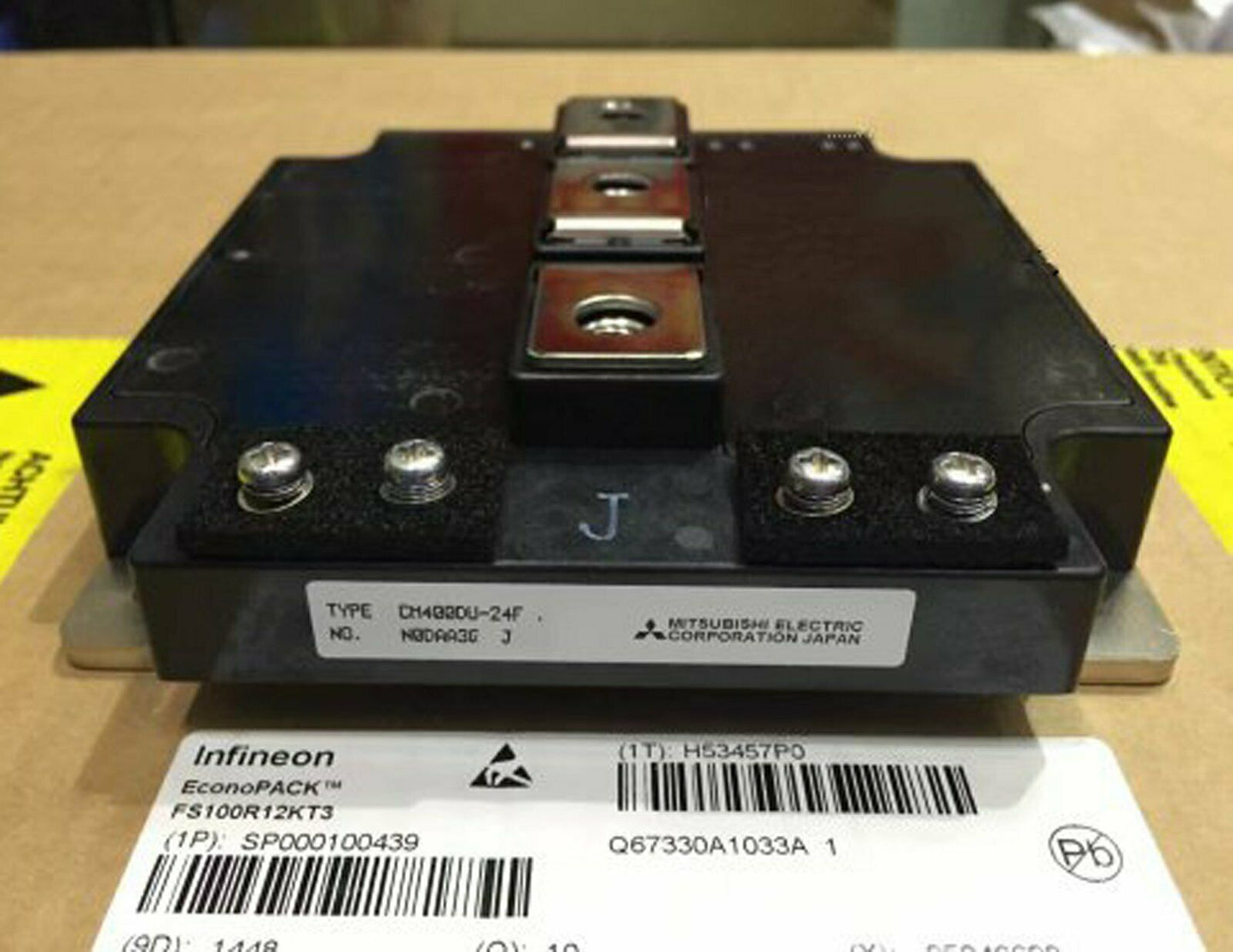 1-Unit CM400DU-24F Power Supply Module Mitsubishi Quality Assurance - MITSUBISHI