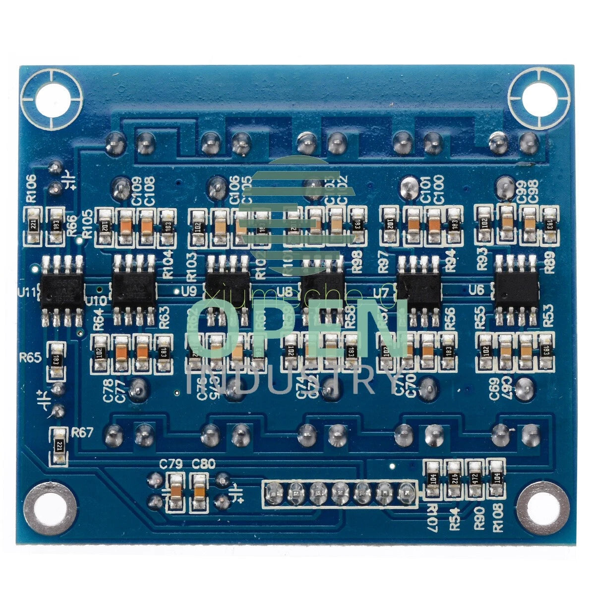 Dual Power ±12~±15V Stereo 5-band Equalizer EQ Board 5-segment Tone Preamp Board