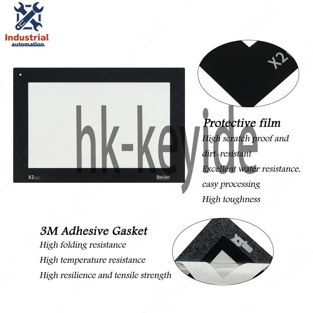 Touch Screen Panel Glass for Beijer X2 Control 7 - B2 7-B2 Control7-B2 + Overlay