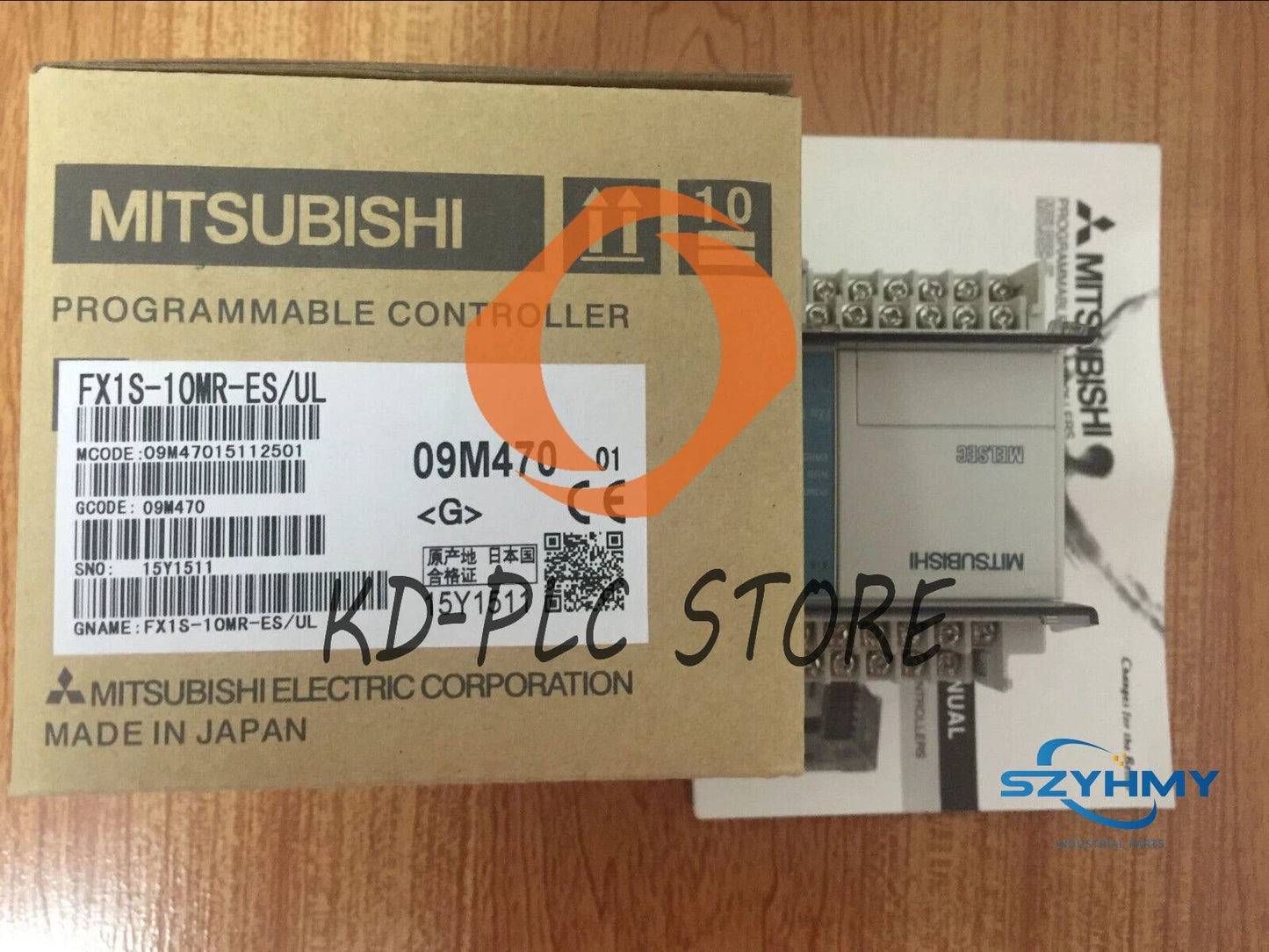 1PC Mitsubishi FX1S-10MR-ES/UL PLC Module