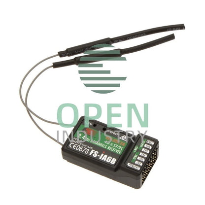 2.4G Flysky FS-iA6B 6CH Receiver PPM Output w/ iBus Port Compatible FS-i4/i6/i10