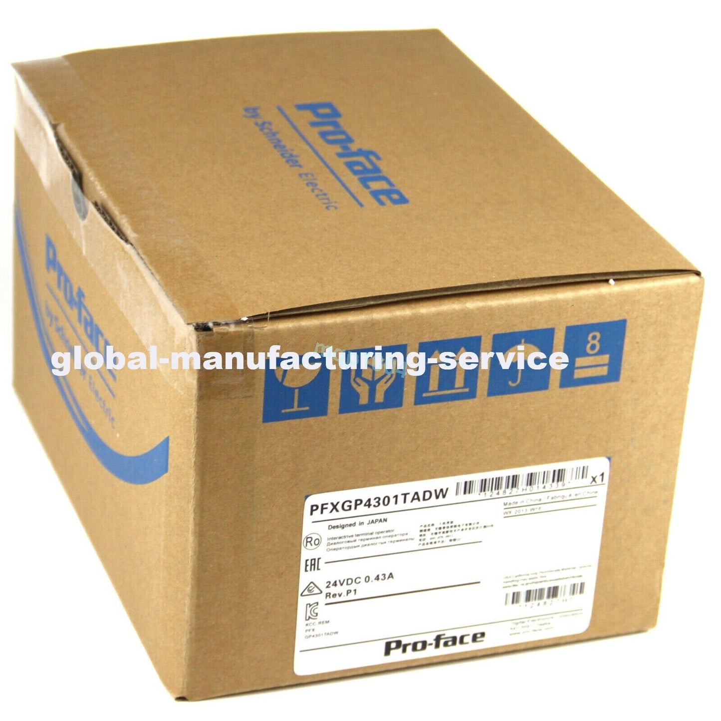 new & PROFACE GP-4301TW PFXGP4301TADW Operator Interface Touchscreen - OMRON