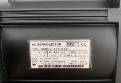 1 PC Yaskawa SGMGV-13ADA6C Servo Motor - YASKAWA