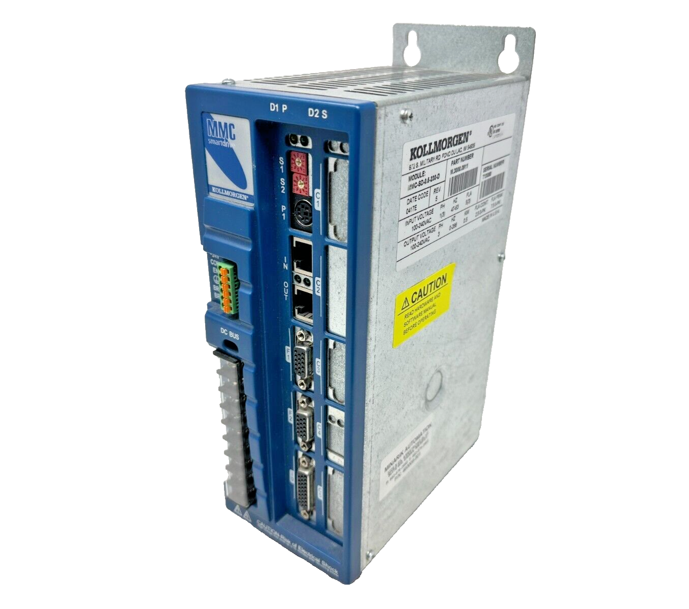 used Kollmorgen MMC-SD-0.5-230-D Servo Drive M.3000.0911 - KOLLMORGEN