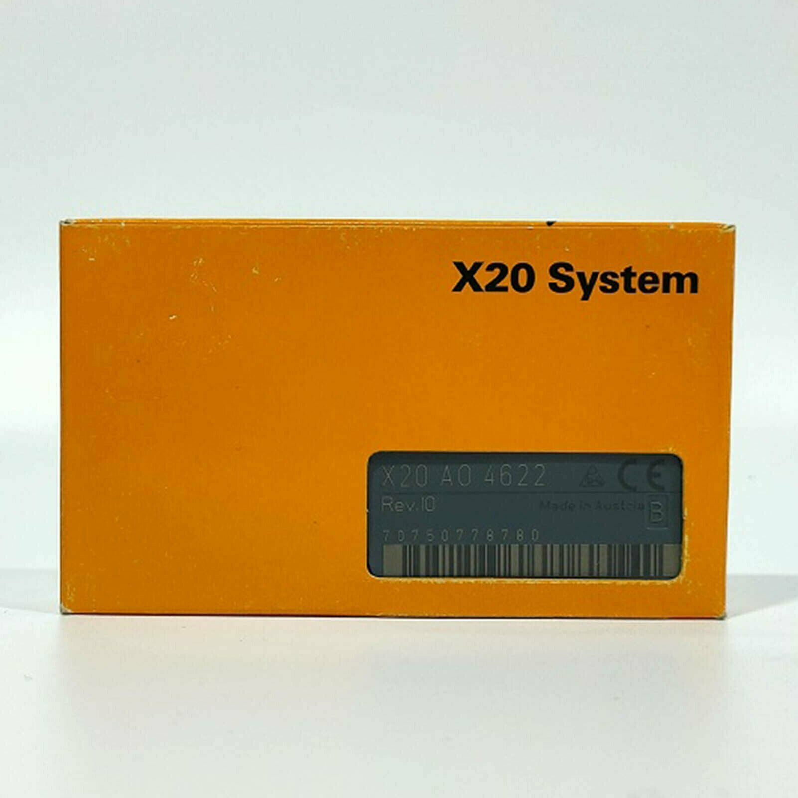 new  B&R X20AO4622 PLC Module In Box ping X20 AO 4622