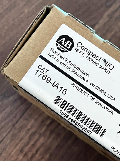 Allen Bradley 1769-IA16 120VAC Input SER A US - ALLEN BRADLEY