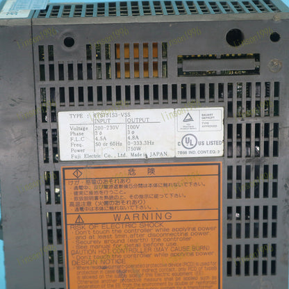Used 1 Piece Fuji Servo Driver RYS751S3-VSS Tested in OK - FUJI