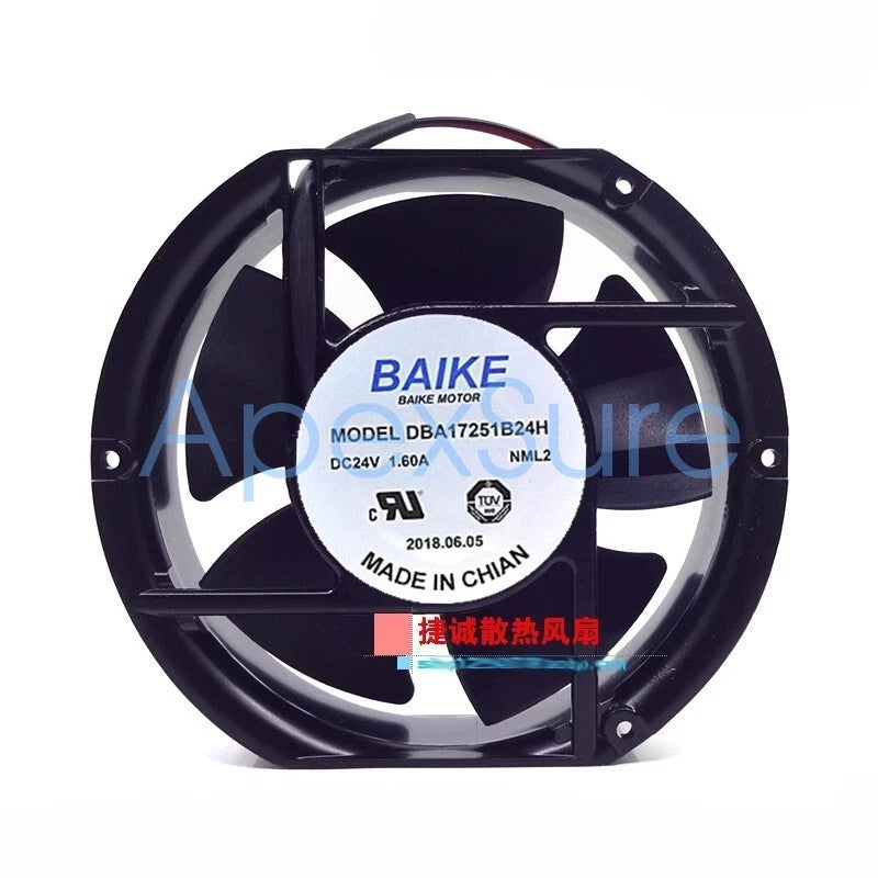 BAIKE DBA17251B24H 24V 1.60A 17CM 17251 High airflow inverter cooling fan