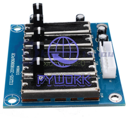 Dual Power ±12~±15V Stereo 5-band Equalizer EQ Board 5-segment Tone Preamp Board