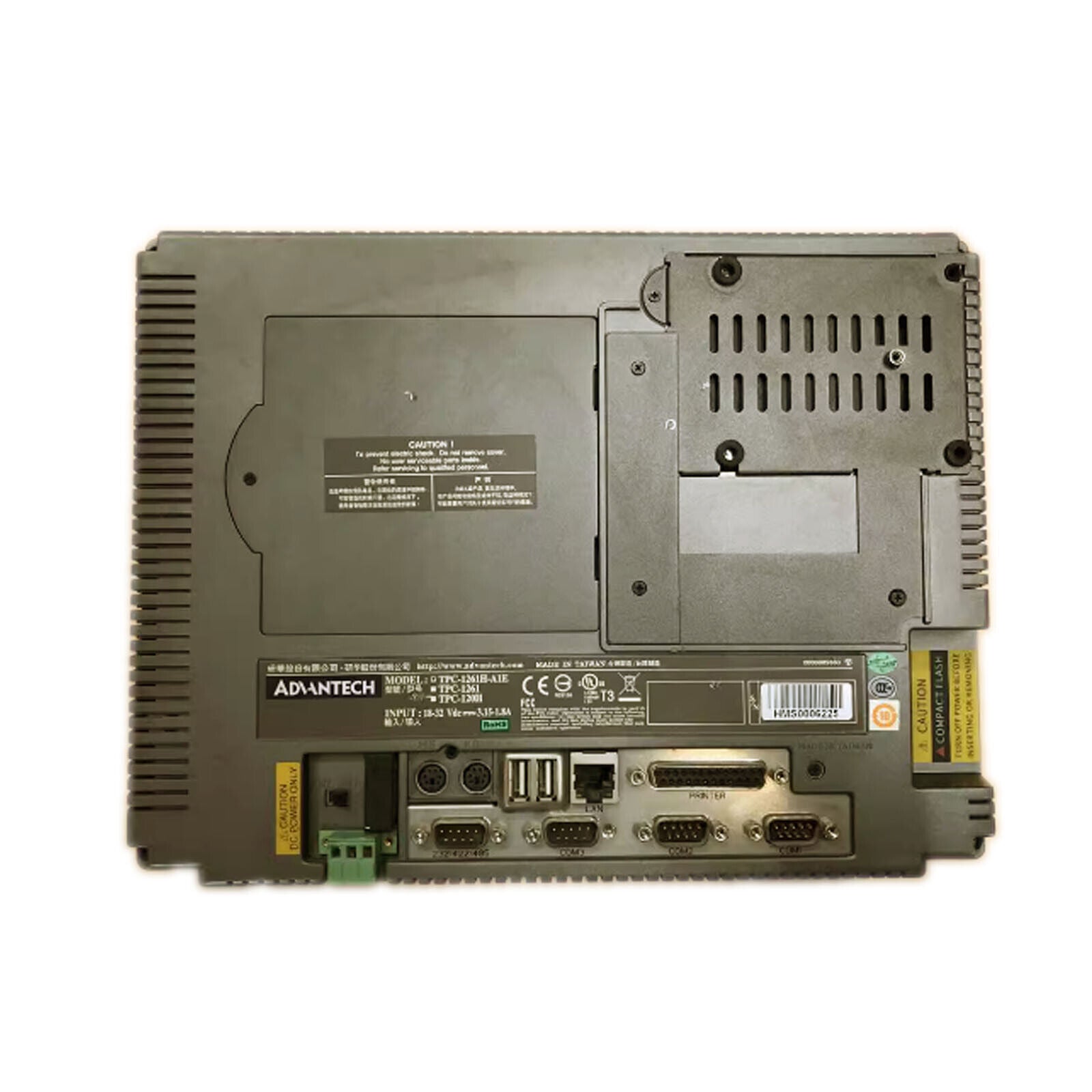 ADVANCED TECHNOLOGY TPC-1261H-A1E Touch Screen - ADVANCED TECHNOLOGY