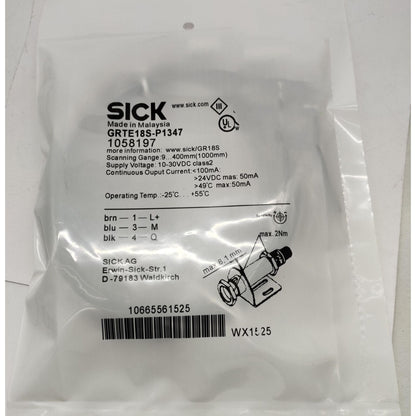 1-PC SICK GRTE18S-P1347 1058197 Photoelectric Switch Fast - SICK