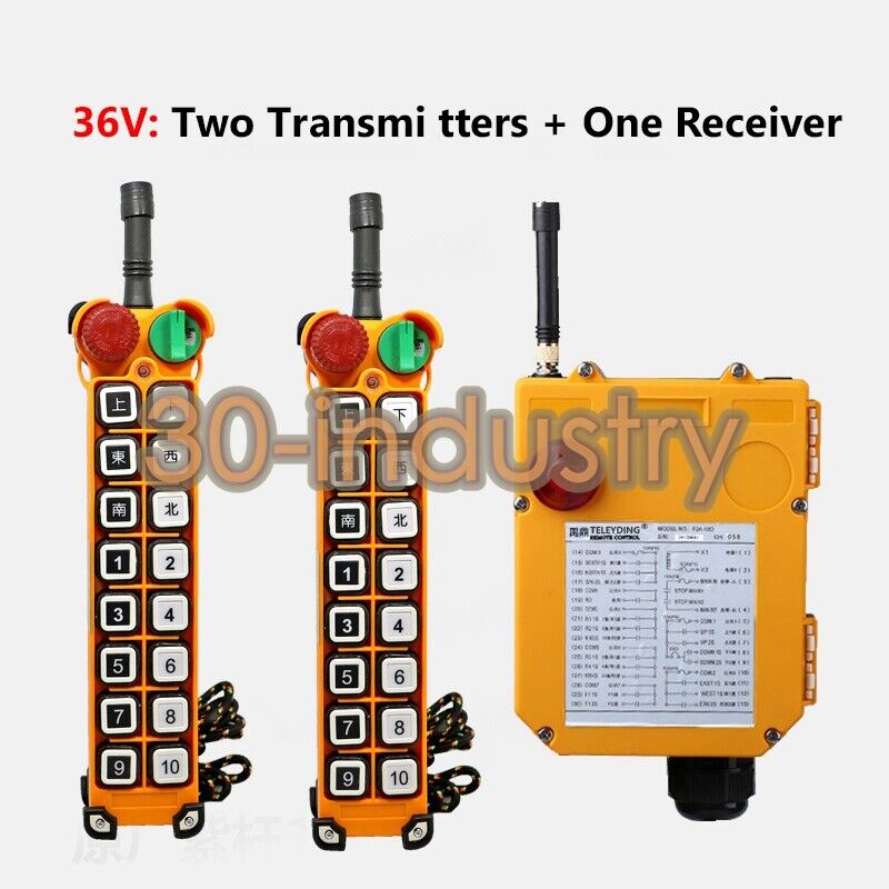 F24-16S Wireless Remote Controller for Industrial Crane Hoist - KOEED