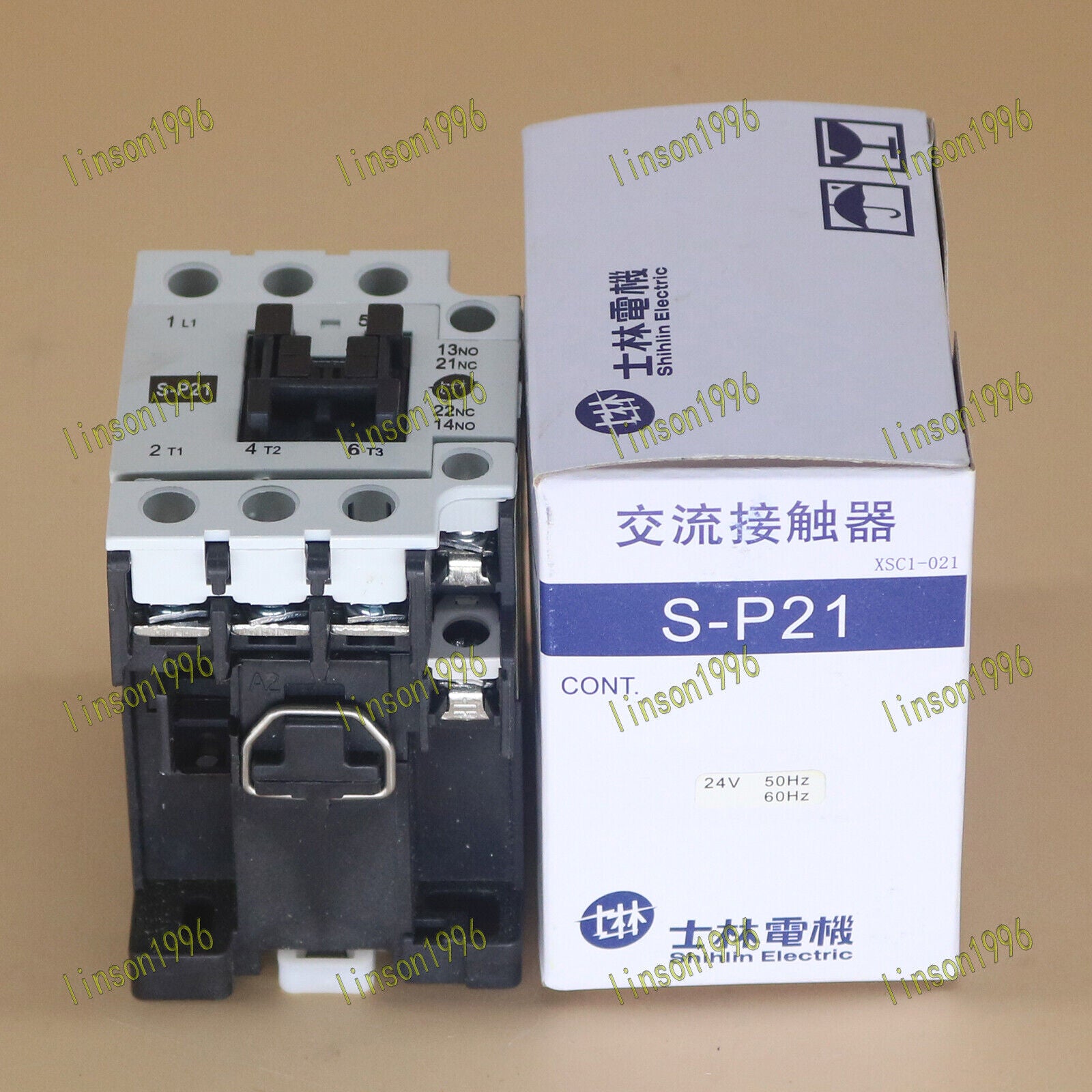 new 1PCS  For Shihlin Magnetic Contactor S-P21 24V In Box SHIP Shihlin