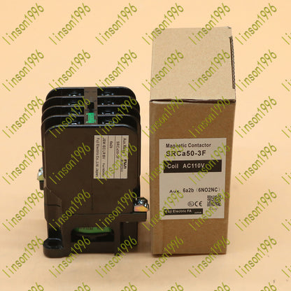 New One Fuji SRCA50-3F 6A2B 110V Electric Auxiliary Relay Fast Delivery - FUJI