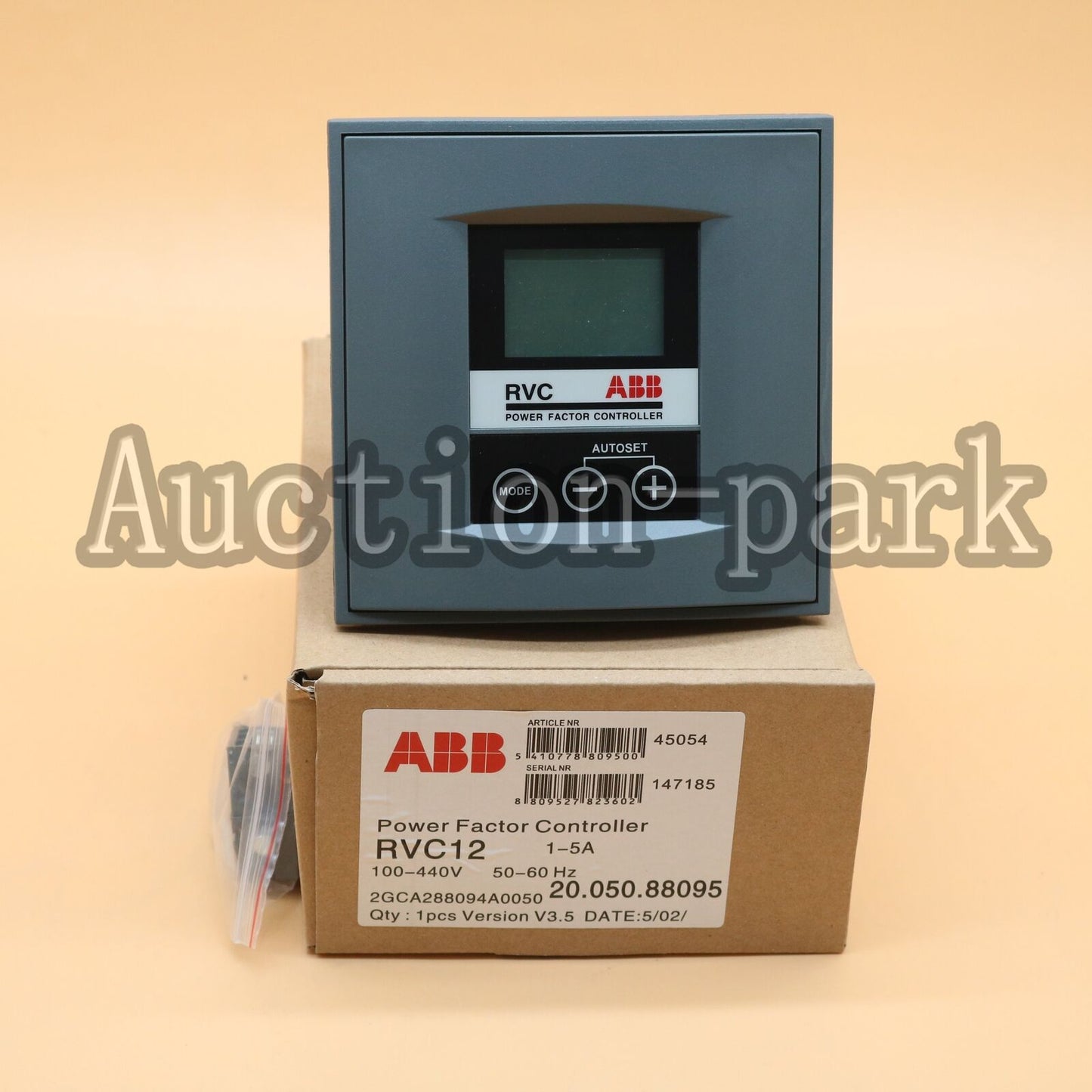 ABB RVC-12/1-5A: Power Factor Controller - ABB
