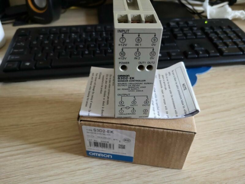 1PC Omron S3D2-EK S3D2EK Sensor Controller In Box