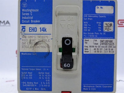 Eaton Corporation EHD3060 Circuit Breaker - EATON CORPORATION