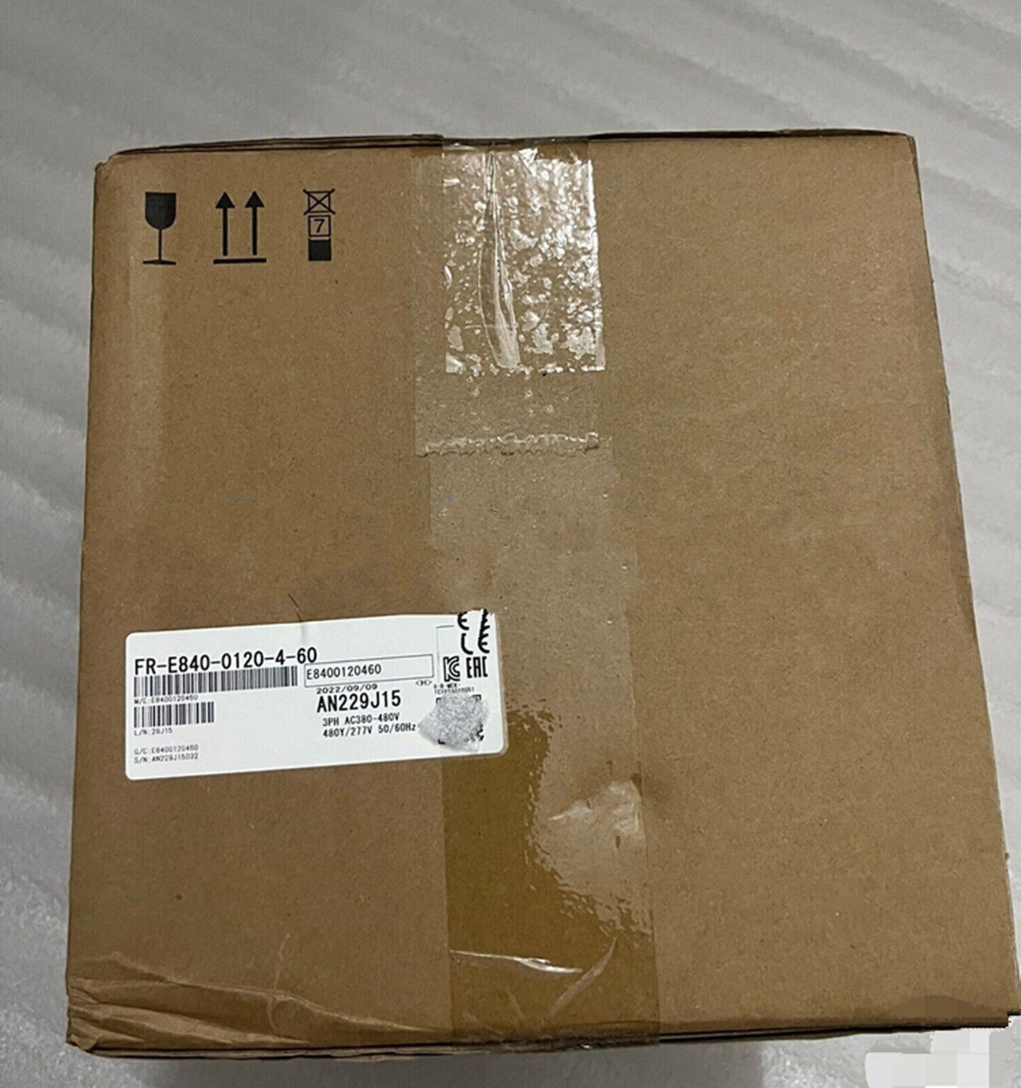 Mitsubishi FR-E840-0120-4-60 Inverter  One FRE8400120460 ping