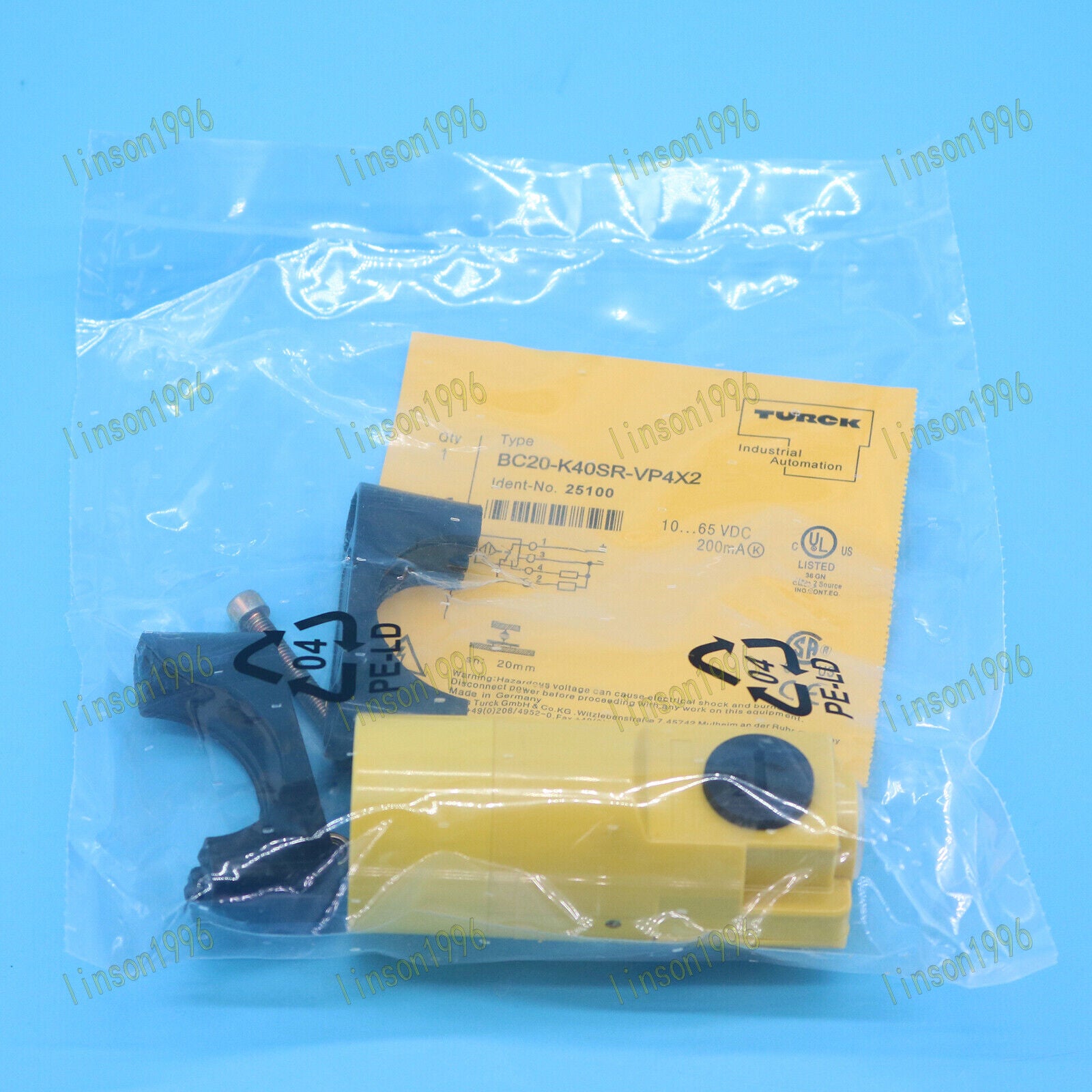 Turck BC20-K40SR-VP4X2 Proximity Sensor Fast Ship - TURCK