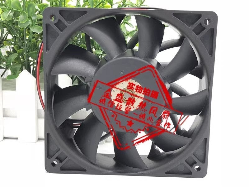 Delta FFB1224SHE 12038 DC24V 1.20A 12CM 2-wire Inverter Cooling Fan