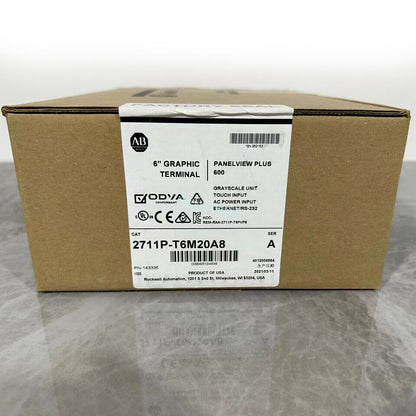 Allen-Bradley 2711P-T6M20A8 Panelview Plus 6 Touch Screen - ALLEN-BRADLEY