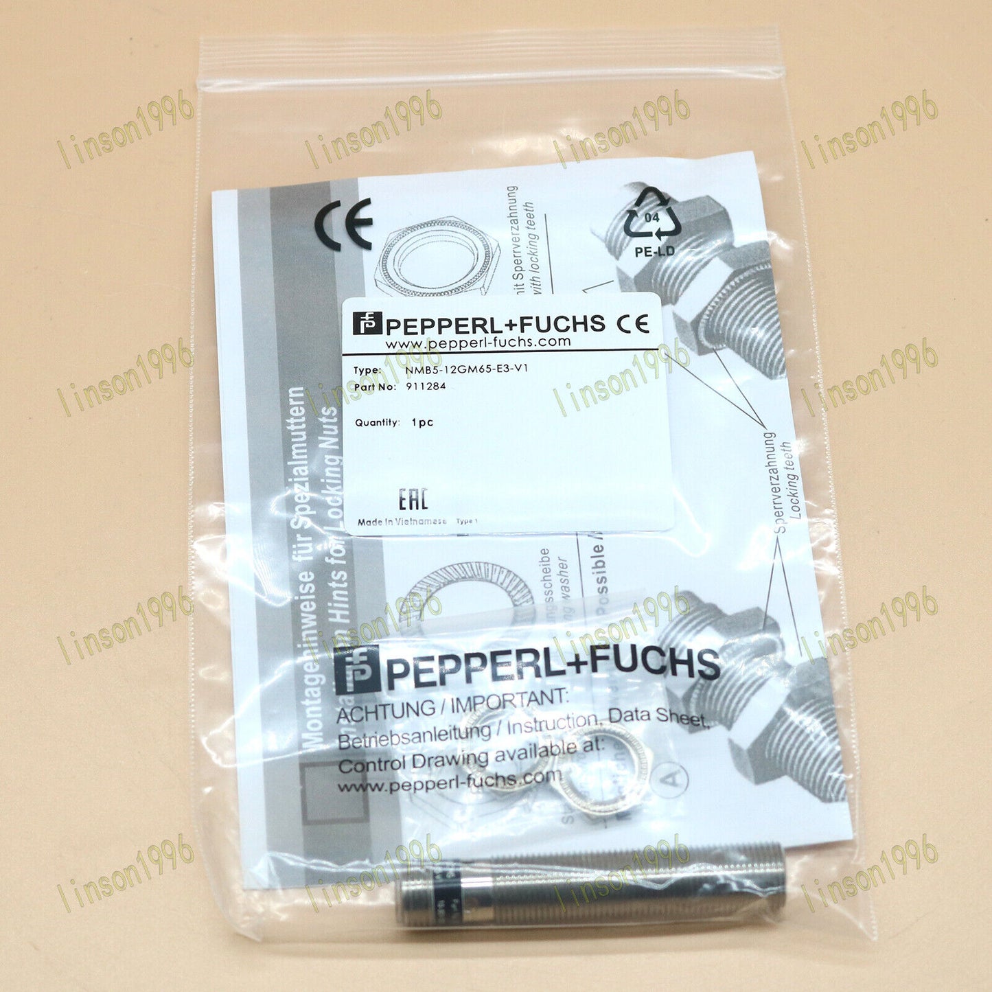 new 1PC For Pepperl+Fuchs NMB5-12GM65-E3-V1 Proximity Switch - KOEED