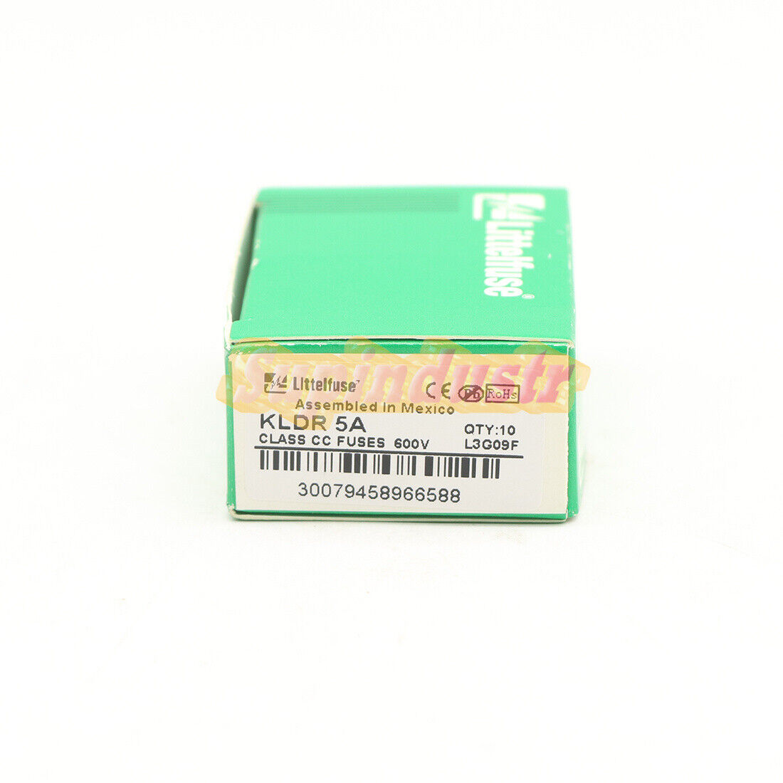 10-Piece Littelfuse KLDR-5 Time-Delay Fuse, 5 Amp, 600V - LITTELFUSE