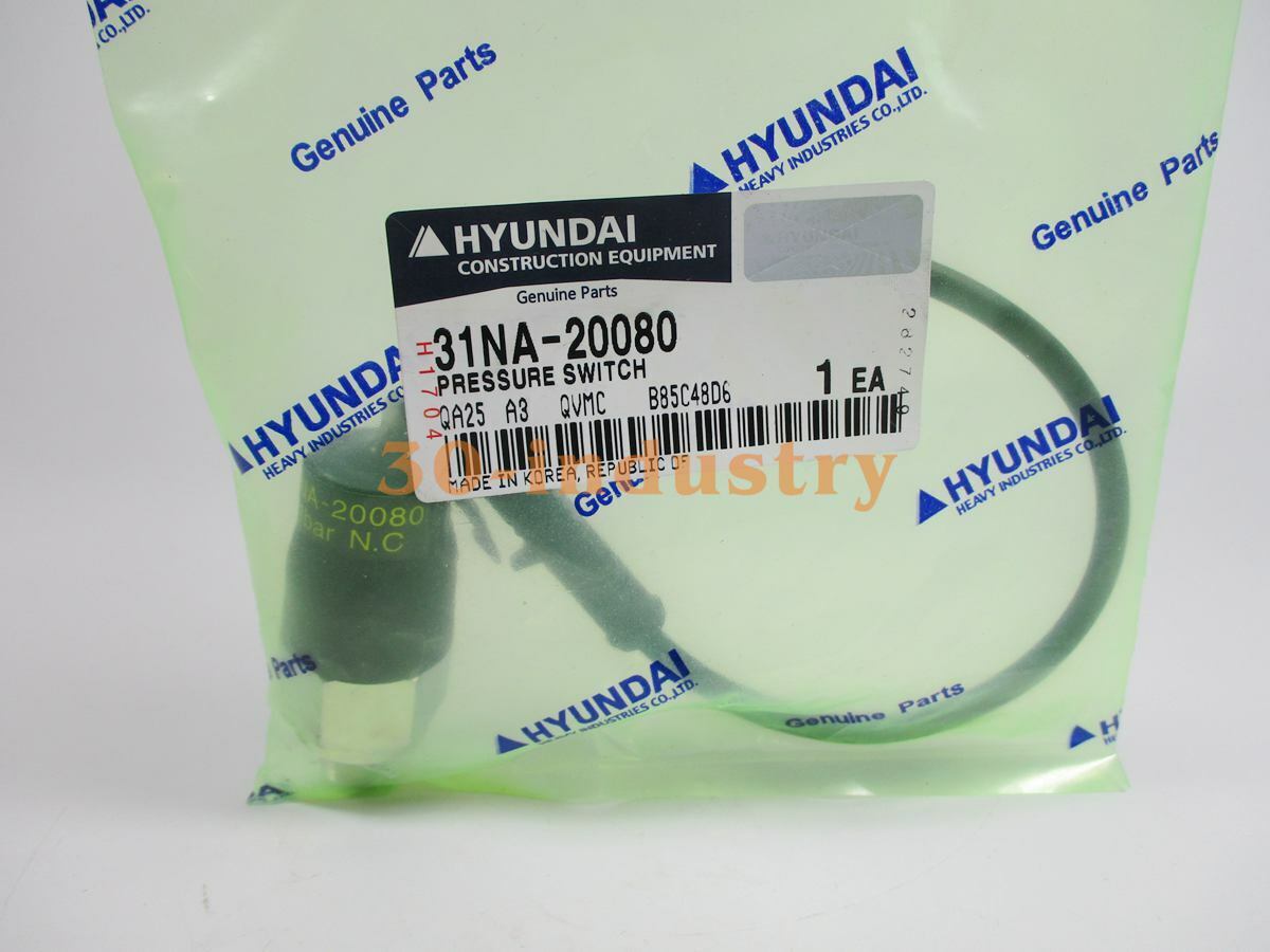 31NA-20080 Pressure Sensor for Hyundai R305-7 R375-7H Excavator - HYUNDAI