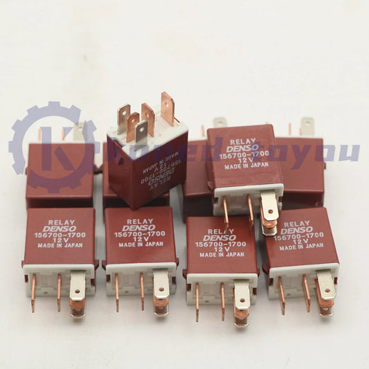 10PCS DENSO 156700-1700 Automotive Relay 12VDC 5Pin US