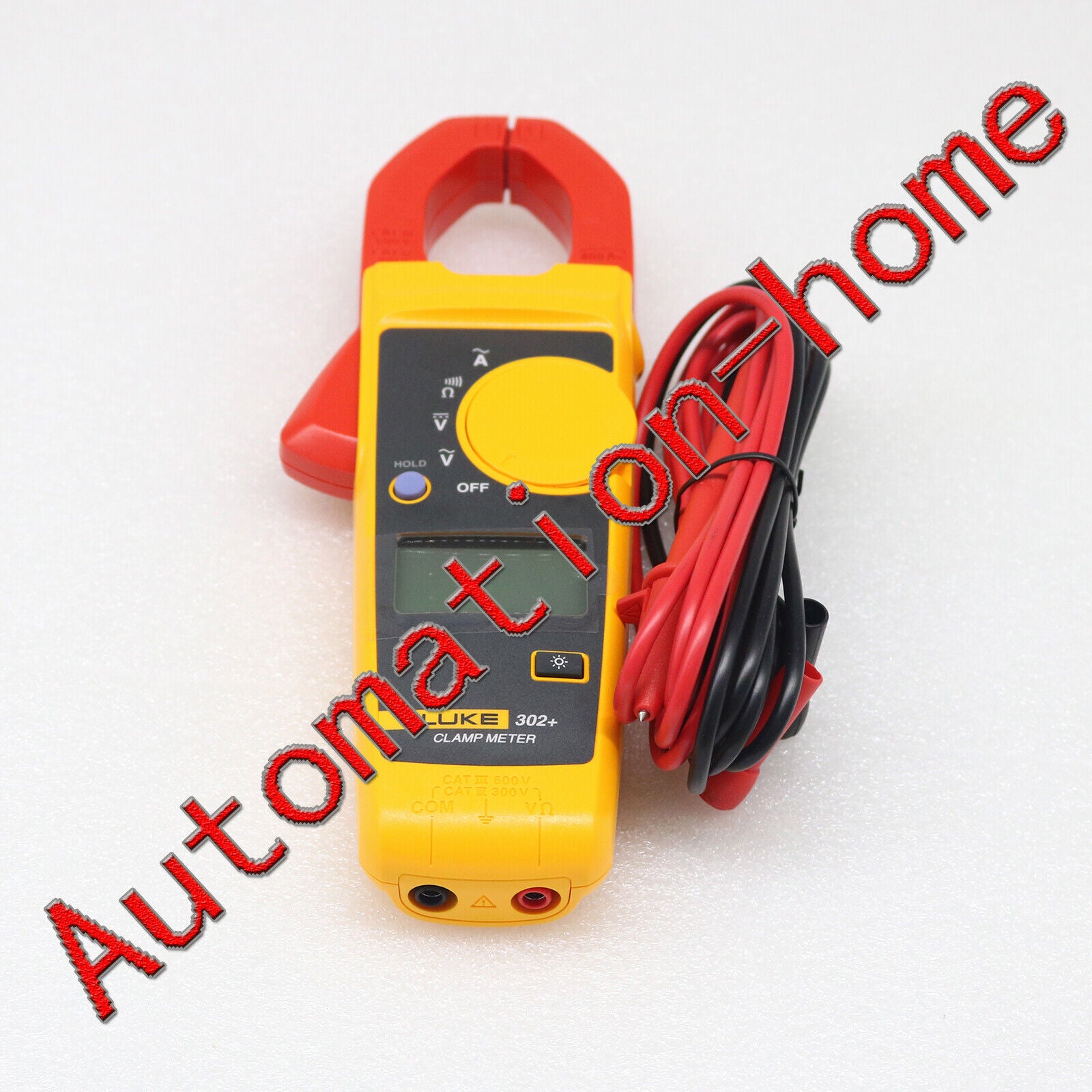 new 1pc  FLUKE 302+ Digital Clamp Meter AC/DC Multimeter Electronic Tester