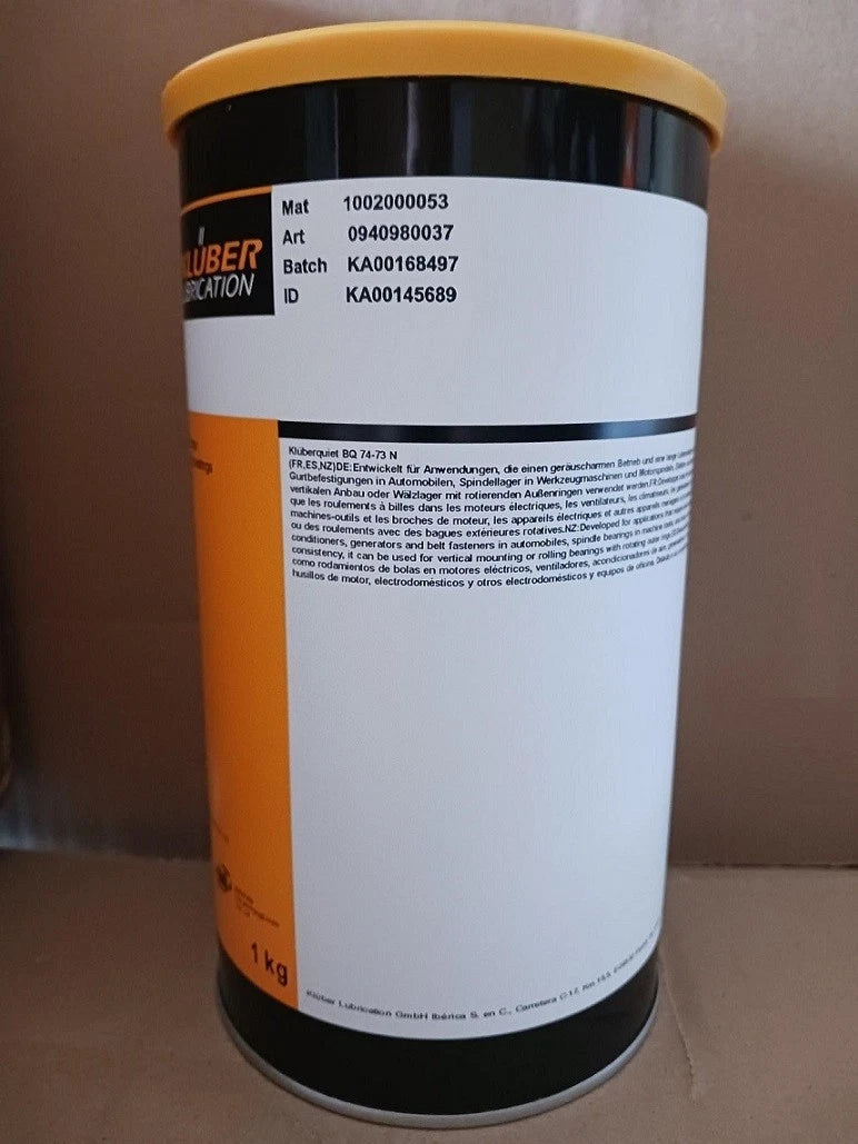 KLUBER Kluberquiet BQ 74-73N Grease 1Kg ( 35.3 OZ) free ship