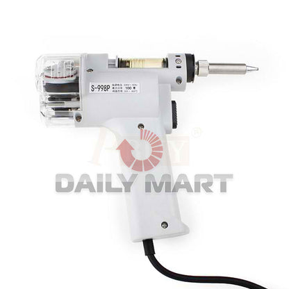 new S-998P Electric De-soldering Gun Vacuum Pump Solder Sucker AC110V 100W