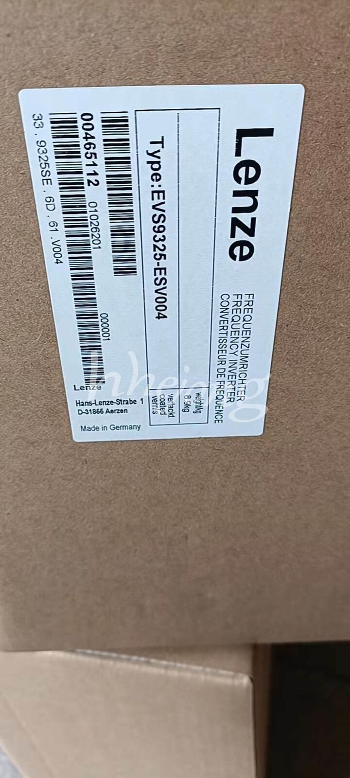 new 1PCS  LENZE Servo Drive Inverter EVS9325-ESV004 EVS9325ESV004 LENZE