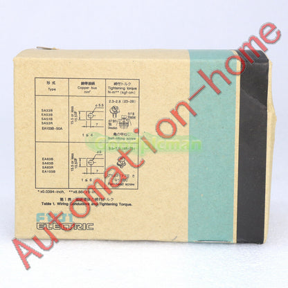 Fuji EA103B 3P 100A Circuit breaker 1Pcs/